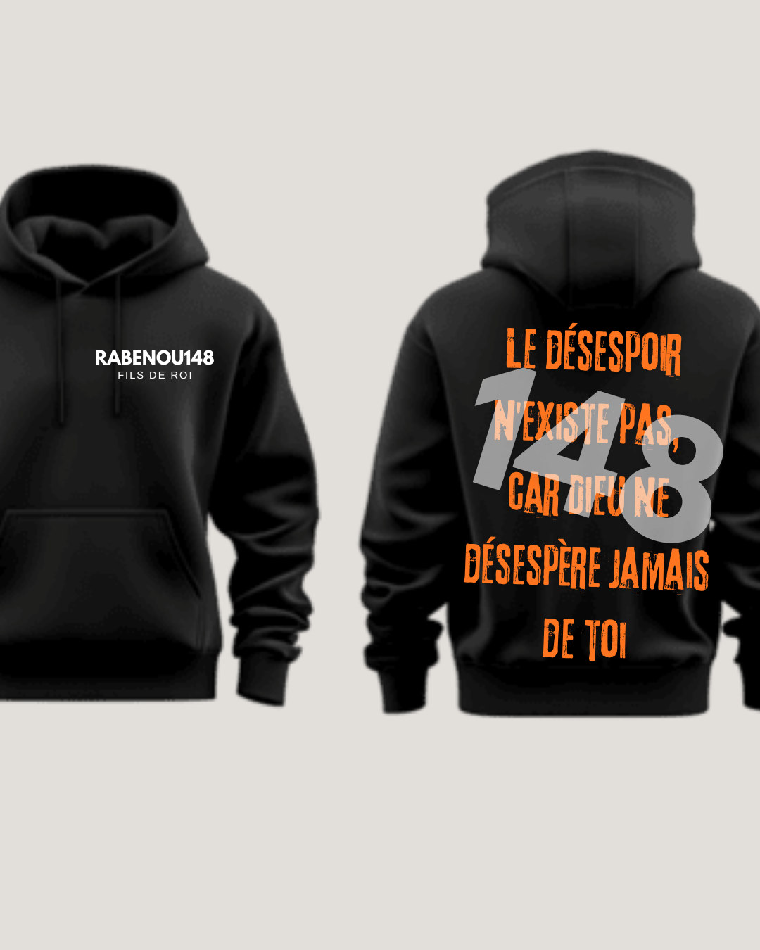 SWEAT NO DESESPOIR 148 / ACCES AU CERCLE RABENOU 148