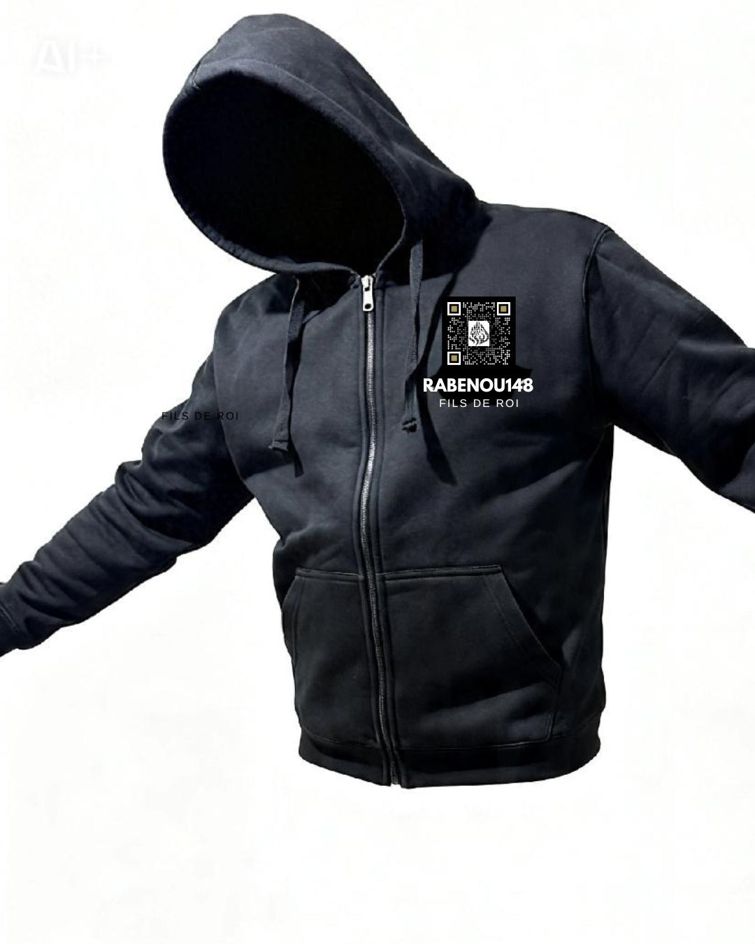 Gilet Personnalisé / Phrase dans le dos